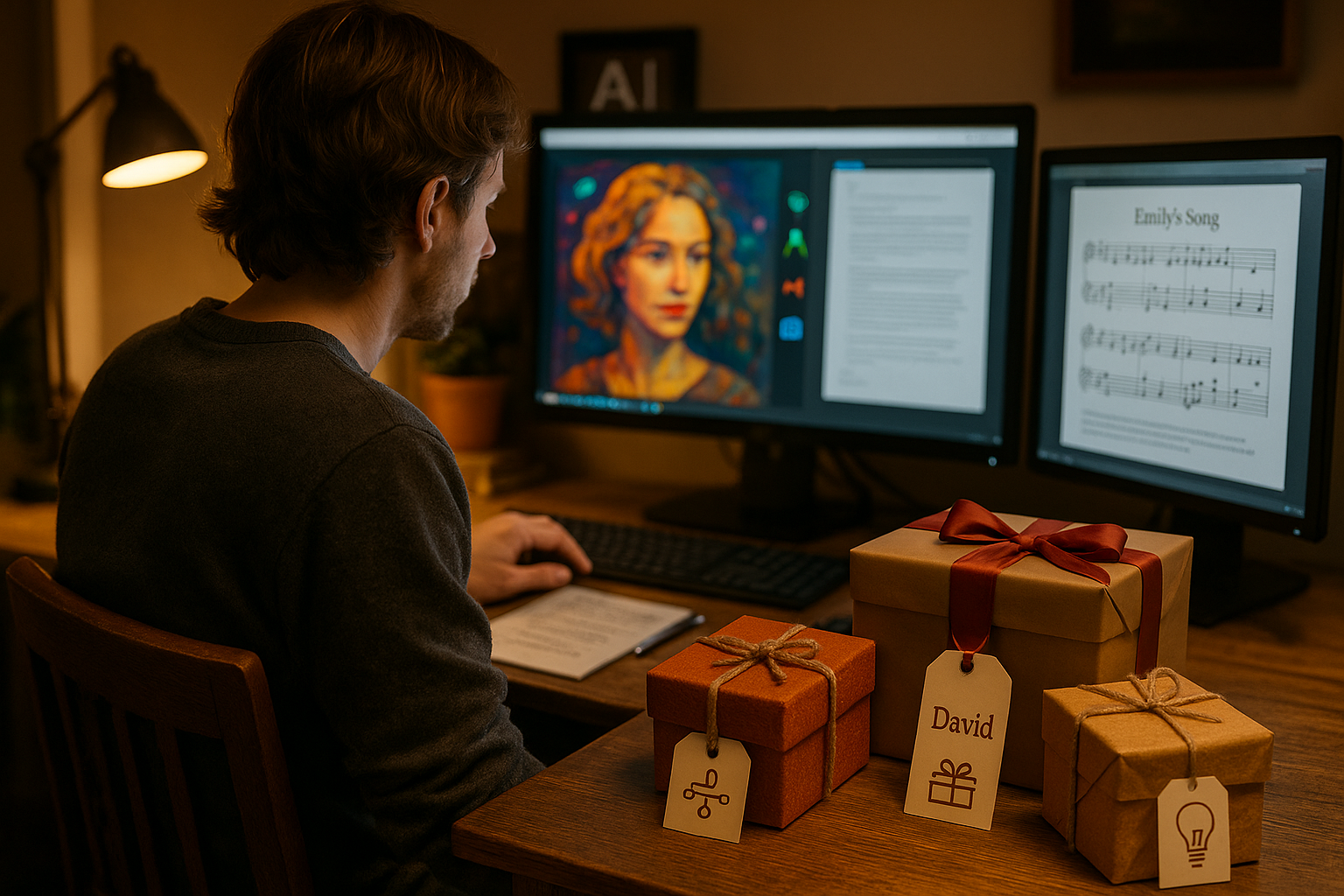 Personalisierte Geschenke mit KI: Einzigartige Ideen jenseits des Mainstreams