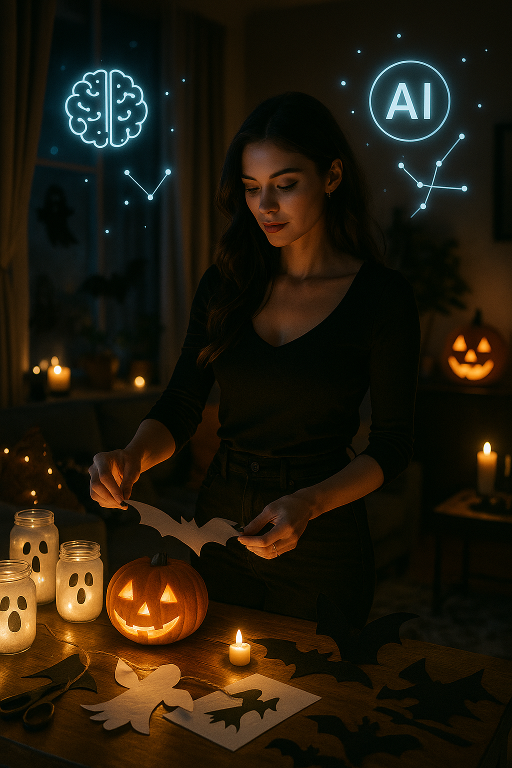 DIY Halloween-Deko mit KI-Ideen: Einfache und kreative Projekte