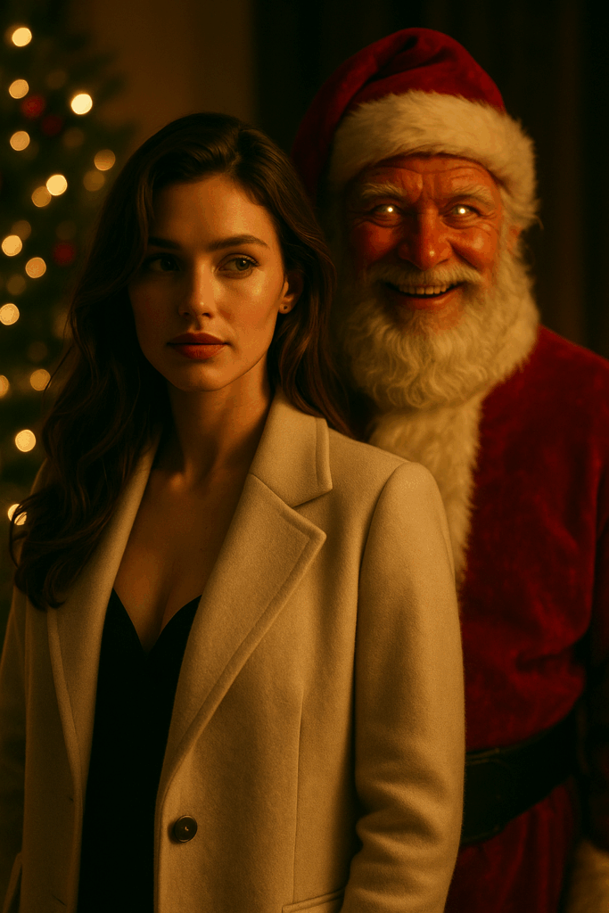 Der unheimliche Santa als Fashion-Horror-Ikone