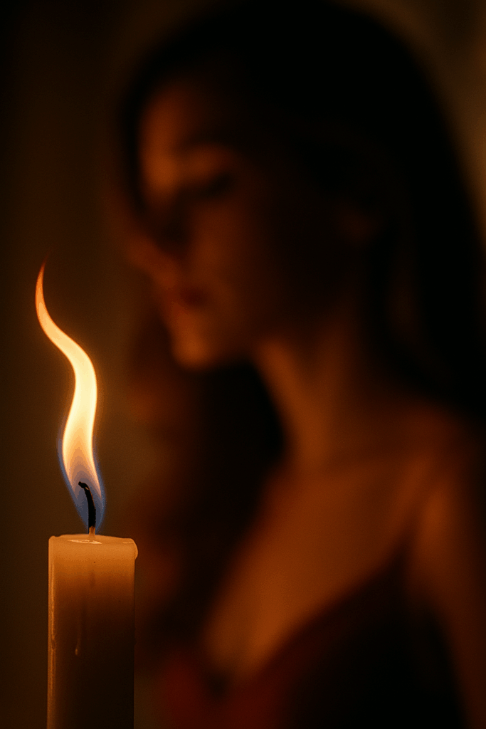 „Der Schatten im Adventskranz“ – Iconic Horror Close-up