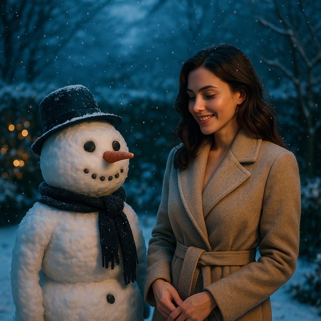 Zuckersüße Szene mit subtiler Störung