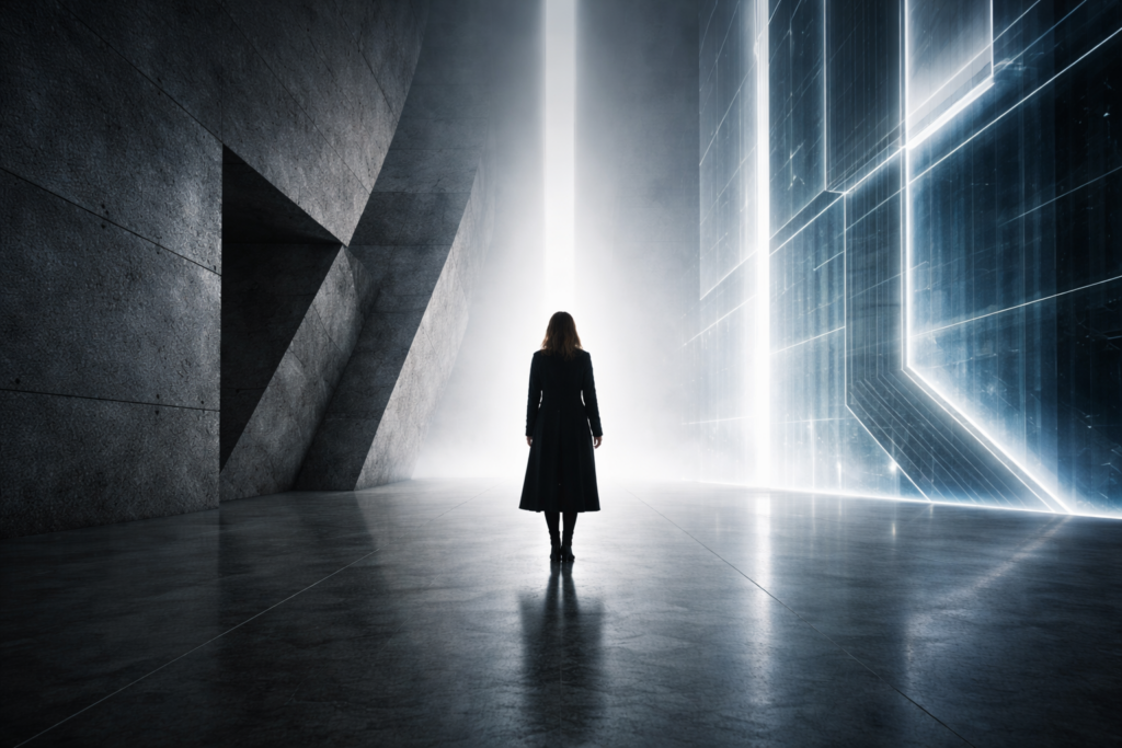 Gesellschaftlicher Konflikt zwischen Recht und KI-Technologie