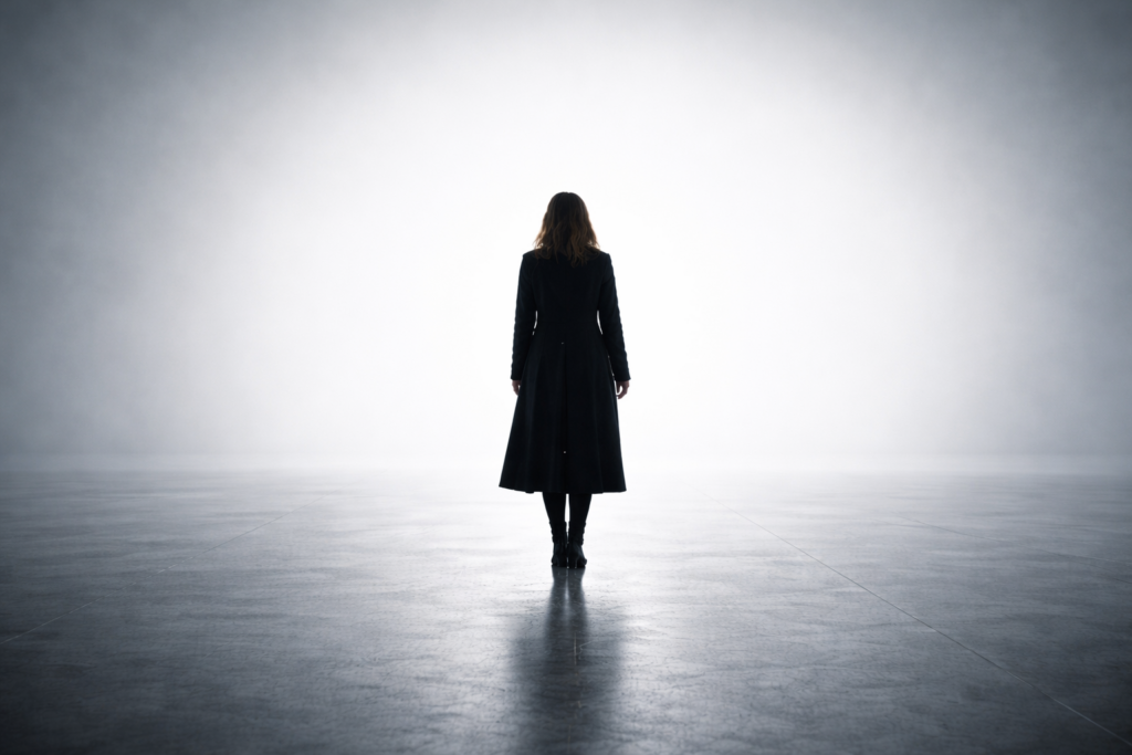 Abschied vom digitalen Ich als ruhige Bewegung ins Licht